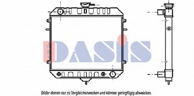 AKS DASIS 150140n -  Радиатор, охлаждение двигателя